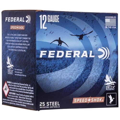 Federal WF134BBB Speed-Shok Waterfowl Shotshell 12 GA, 3-1/2 in